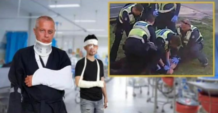 Australijskie szpitale pełne osób pobitych przez policję za nienoszenie maseczek? Sprawdzamy