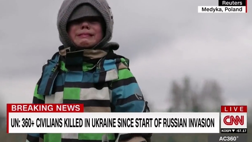 Czy 4-letni uchodźca z Ukrainy samodzielnie przekroczył granicę?